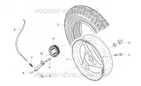 Roue arrière