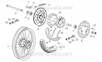 Roue arrière