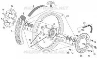 Roue arrière I