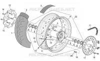 Roue arrière