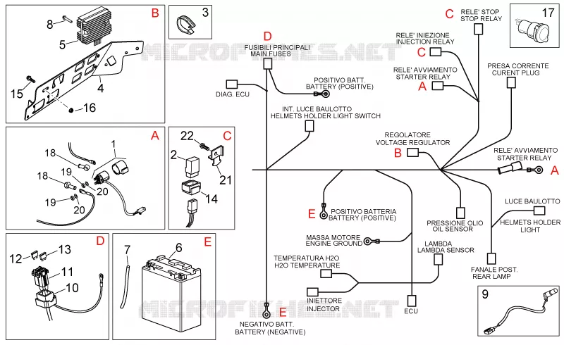 Circuit electrique arrière II
