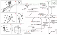 Circuit electrique arrière
