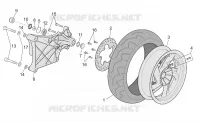 Roue arrière