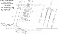 Fourche - Base avec tube