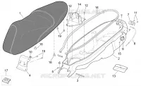 Selle et compart.p-casque