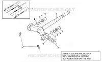 Fourche - Base avec tube