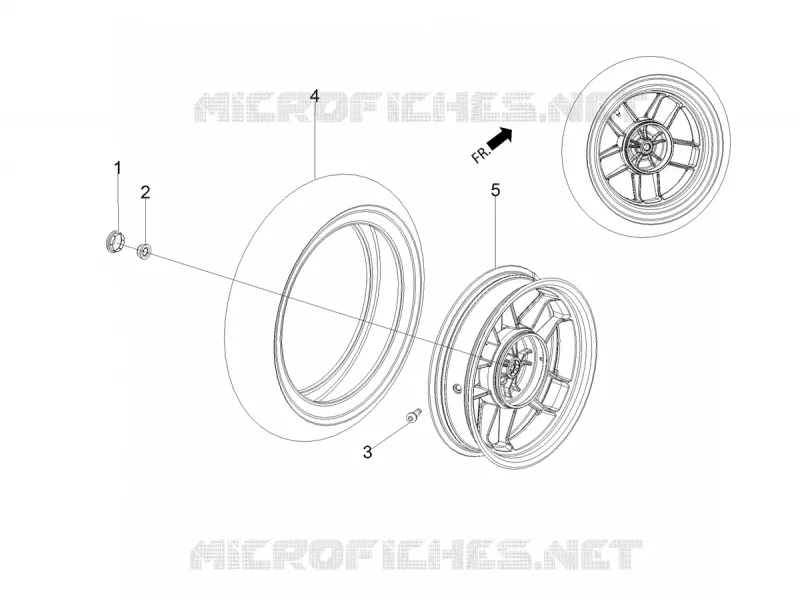 ROUE ARRIERE