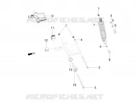 Suspension arrière - Amortisseur/s