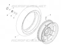 Roue arrière