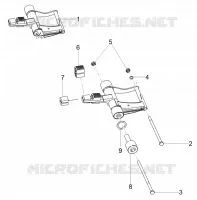Bras oscillant