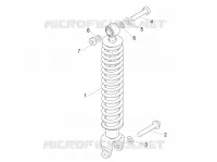 Suspension arrière - Amortisseur/s