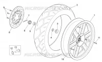 Roue arrière
