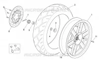 Roue arrière