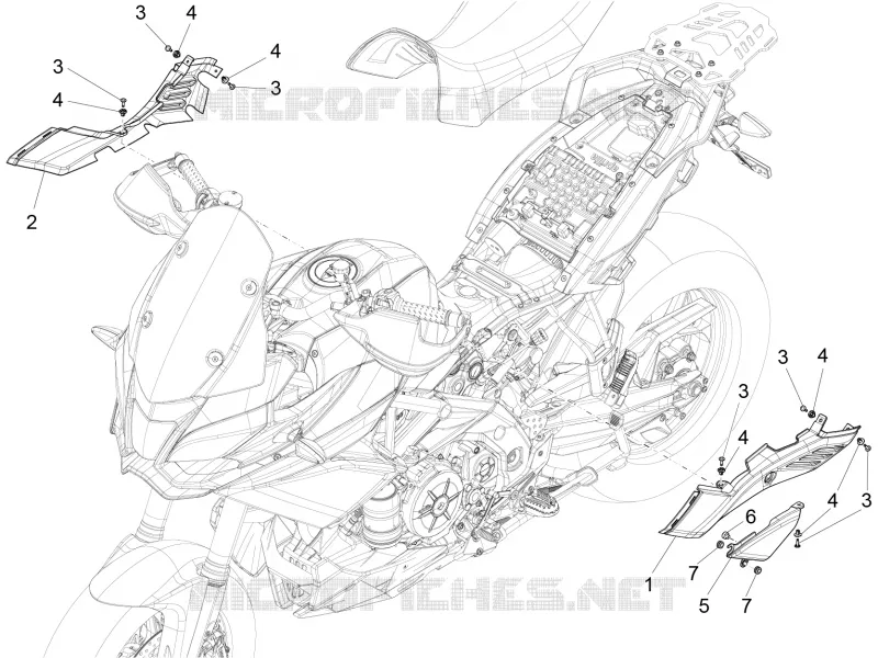 Carrosserie centrale