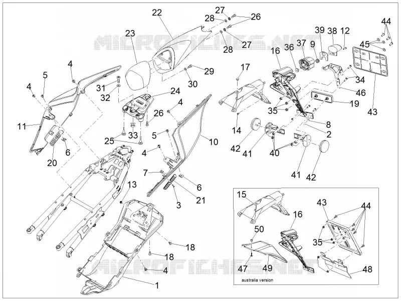 Carrosserie posterieure