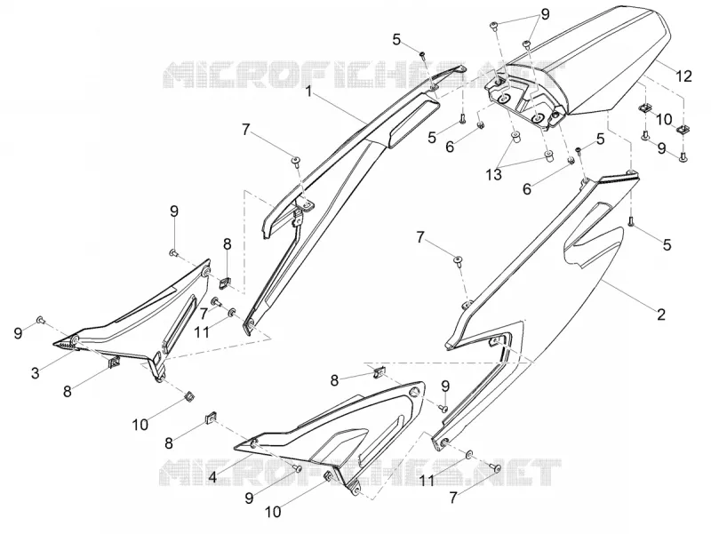 Carrosserie posterieure
