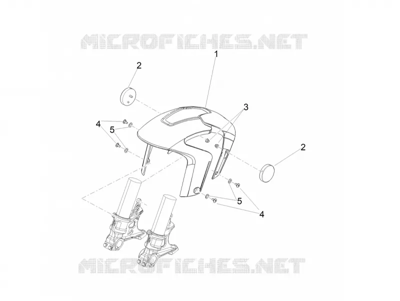 GARDE BOUE AVANT - SABOT