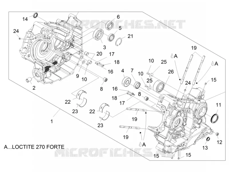 Carters I Aprilia APRILIA-MOTORCYCLES 1200 CAPONORD 2015  Caponord
