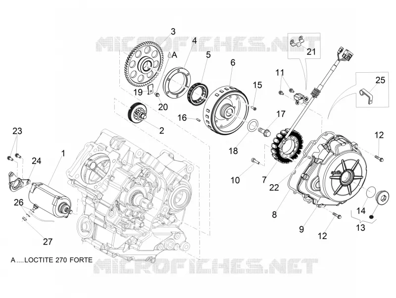 Cdi magneto assy / Ignition unit Aprilia APRILIA-MOTORCYCLES 1200 CAPONORD 2017  Caponord Rally