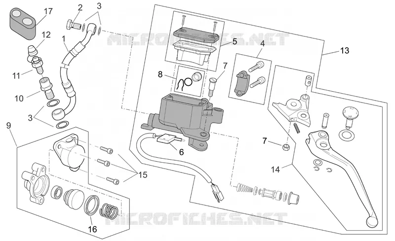 Pompe embrayage Aprilia APRILIA-MOTORCYCLES 1000 CAPONORD 2004  ETV Capo Nord