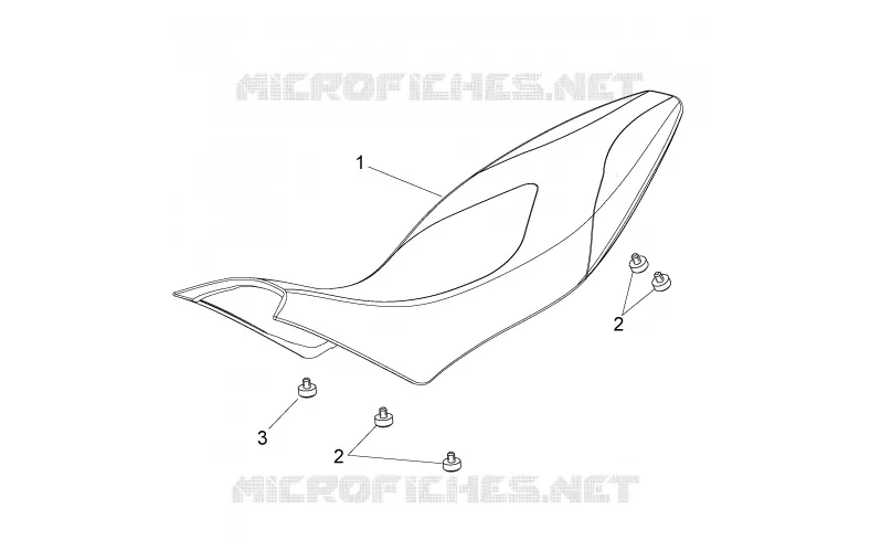 Selle Aprilia APRILIA-MOTORCYCLES 1200 DORSODURO 2016  Dorsoduro