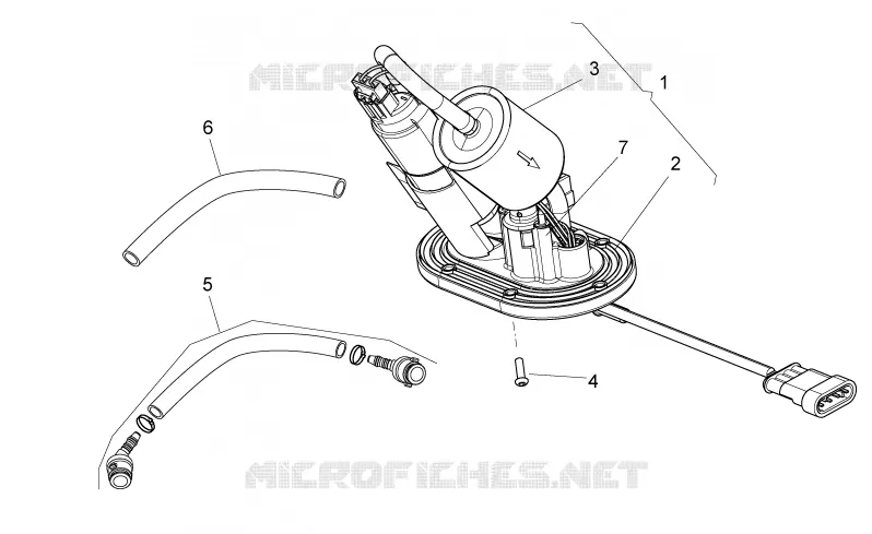 Pompe essence Aprilia APRILIA-MOTORCYCLES 750 DORSODURO 2013  Dorsoduro Factory ABS