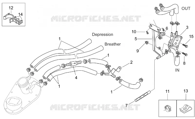 Pompe ess. interne Aprilia APRILIA-SCOOTER 125 LEONARDO 2001  Leonardo