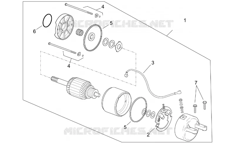Démarreur Aprilia APRILIA-SCOOTER 250 LEONARDO 2001  Leonardo (engine Yamaha)