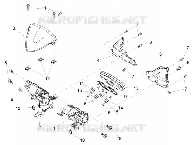 Tableau de bord Aprilia APRILIA-MOTORCYCLES 1100 TUONO 2018  Tuono V4 1100 RF E4 ABS
