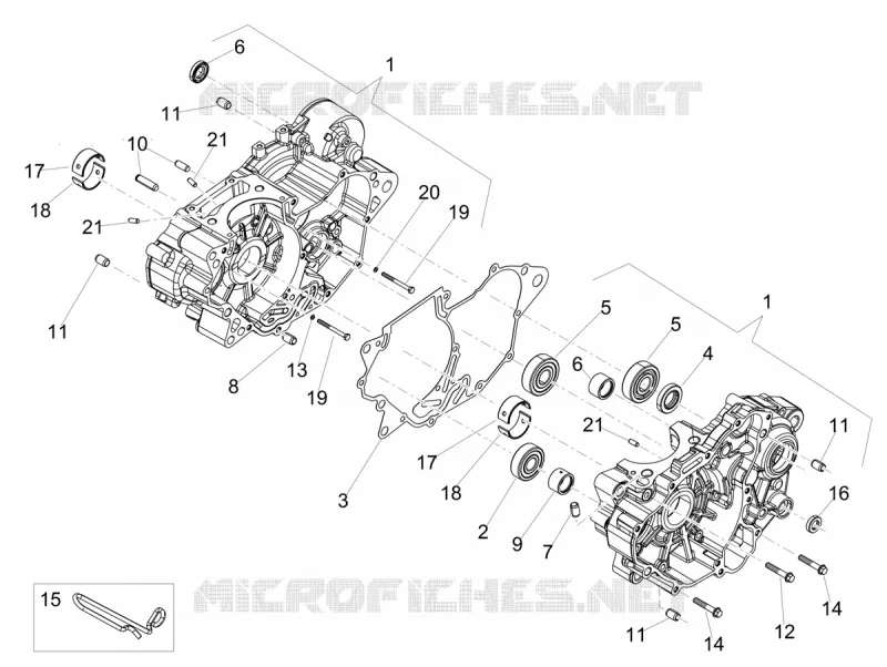Carters I Aprilia APRILIA-MOTORCYCLES 125 SX 2019  SX 125 Euro 4