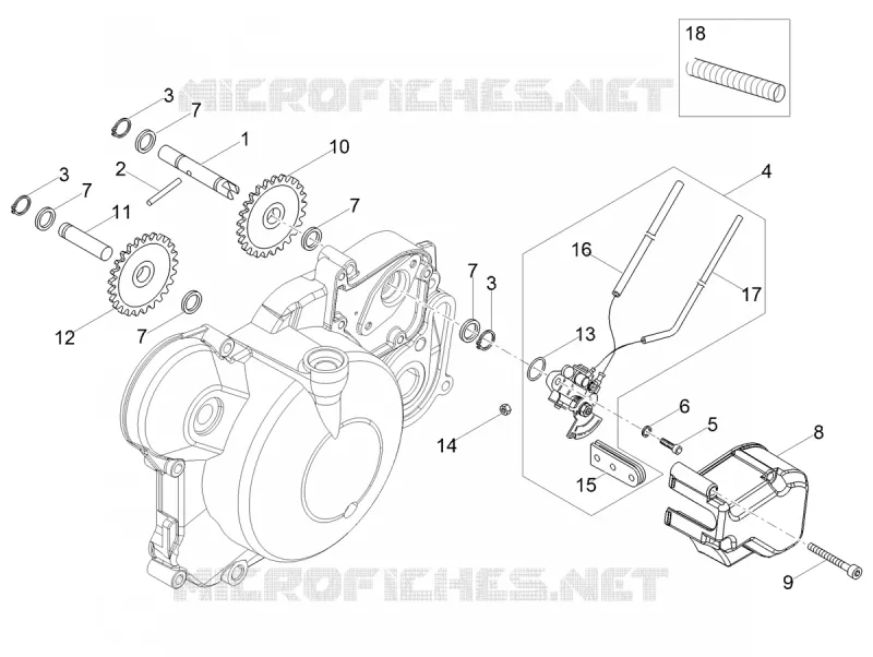Pompe huile Aprilia APRILIA-MOTORCYCLES 50 RX 2020  RX 50 Factory E4