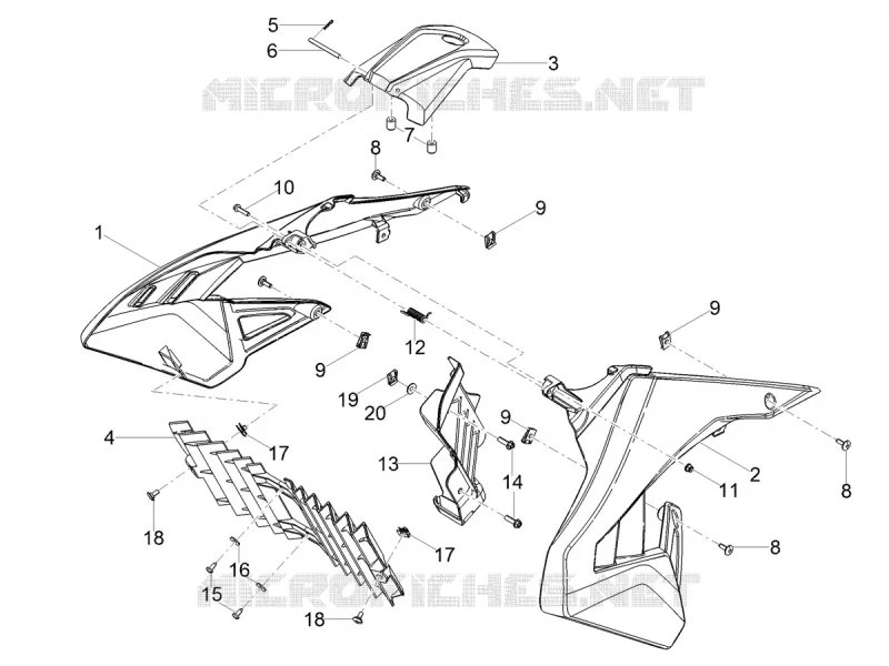 Convoyeur Aprilia APRILIA-MOTORCYCLES 50 SX 2020  SX 50 Factory Euro 4