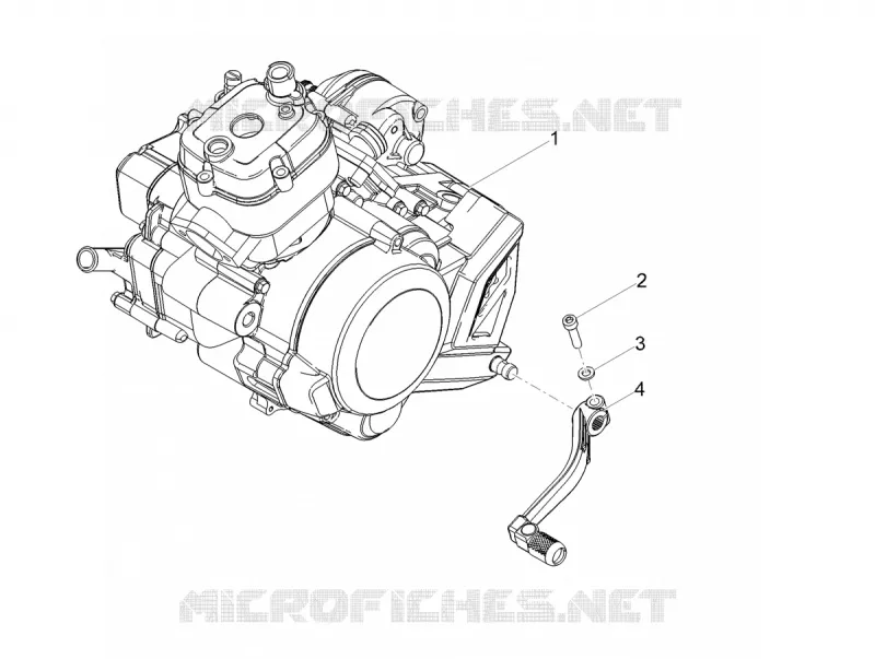 Moteur-Groupe complementaire Aprilia APRILIA-MOTORCYCLES 50 SX 2020  SX 50 Factory Euro 4