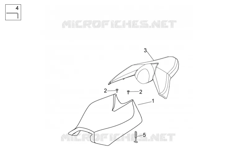 SELLE Aprilia APRILIA-MOTORCYCLES 1100 TUONO 2020  Tuono V4 1100 RR Euro 4 ABS