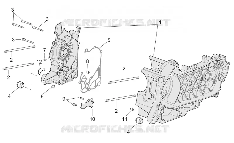 Carter Aprilia APRILIA-SCOOTER 125 MOJITO 2003  Mojito