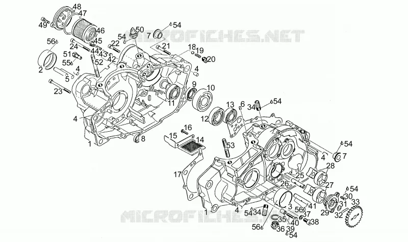Pompe huile T Aprilia APRILIA-MOTORCYCLES 650 PEGASO 1992  PEGASO