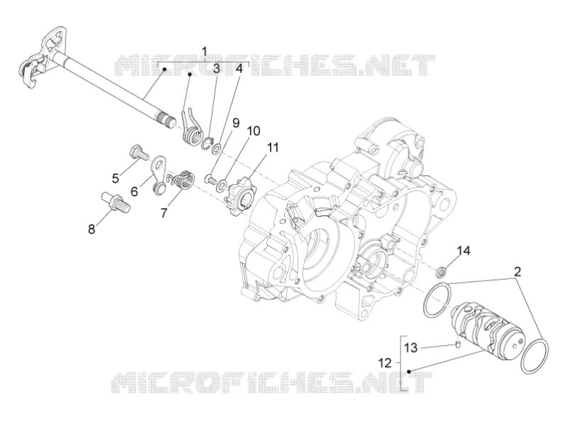 ENSEMBLE SELECTION Aprilia APRILIA-MOTORCYCLES 50 RS4 2015  RS4 50 2T