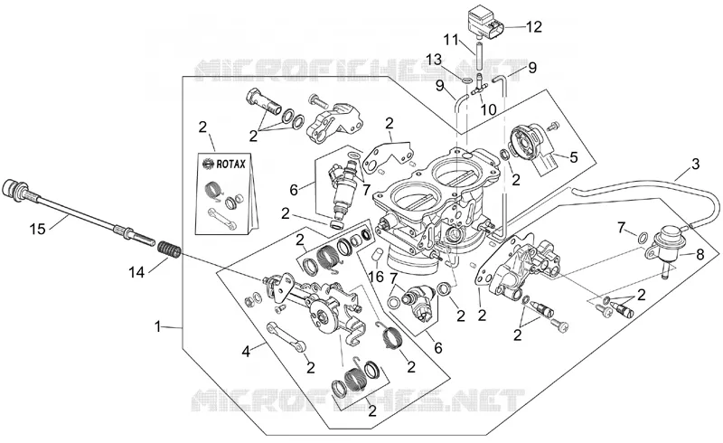 BOITIER PAPILLON INJECTION Aprilia APRILIA-MOTORCYCLES 1000 RSV 2002  RSV 1000