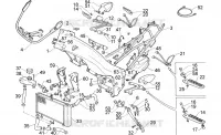 Chassis Chassis 125 aprilia-moto RS 1998 10