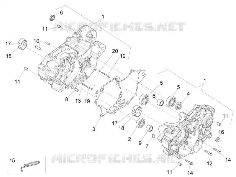 Carters I Aprilia APRILIA-MOTORCYCLES 125 RS4 2016  RS4 125 4T