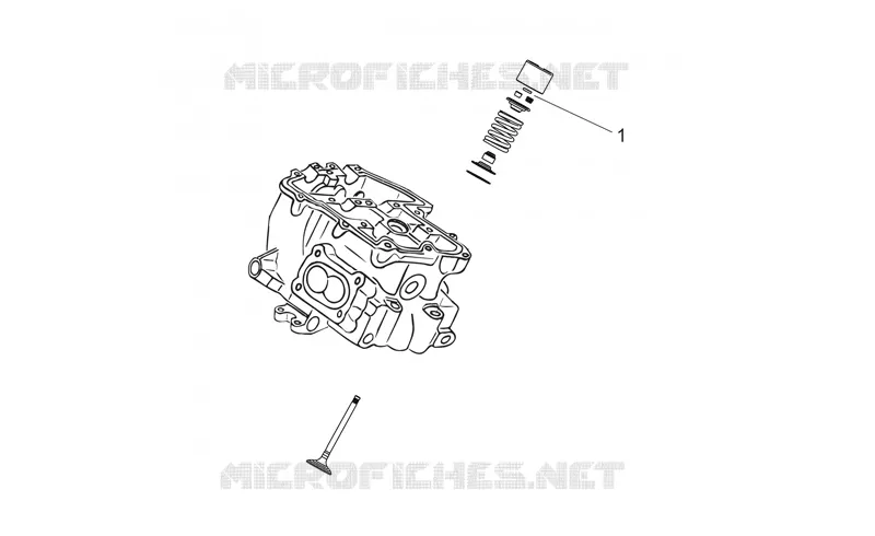 Plaquettes soupapes Aprilia APRILIA-MOTORCYCLES 1000 RSV 1999  RSV 1000 SP