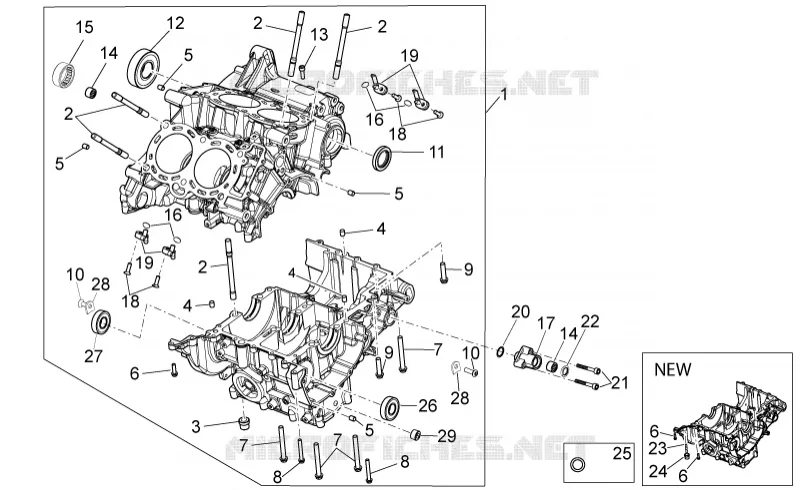 Carter I Aprilia APRILIA-MOTORCYCLES 1000 RSV4 2013  RSV4 1000 APRC Factory ABS