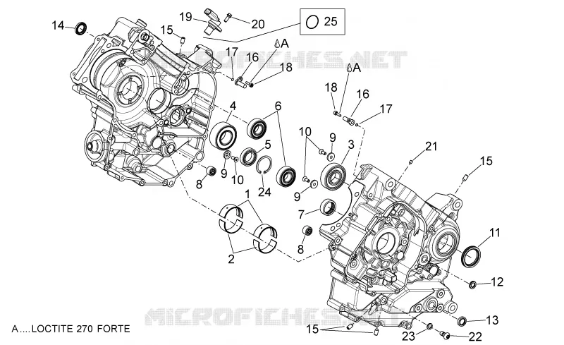 Carters II Aprilia APRILIA-MOTORCYCLES 750 SHIVER 2008  Shiver