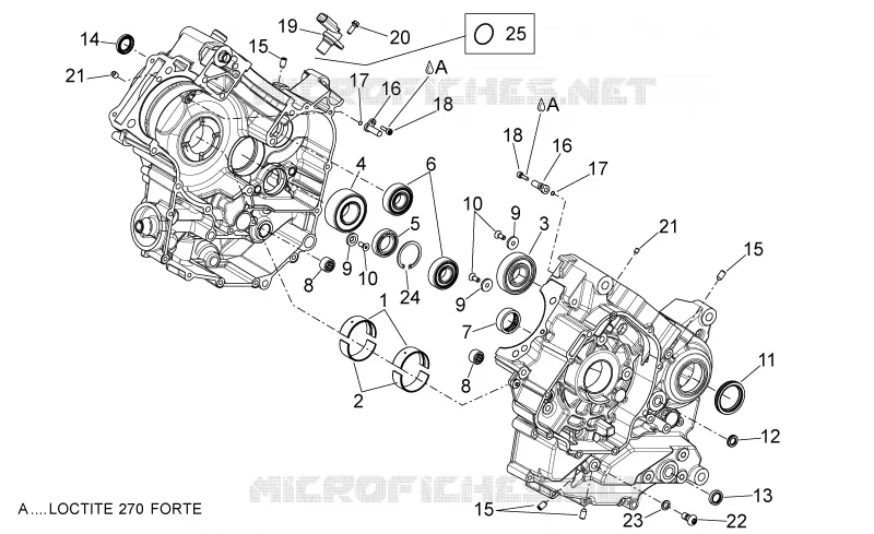 Carters II Aprilia APRILIA-MOTORCYCLES 750 SHIVER 2013  Shiver