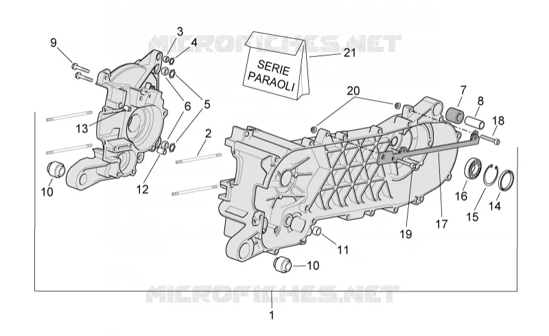 Carter Aprilia APRILIA-SCOOTER 50 SR 2014  SR carb.