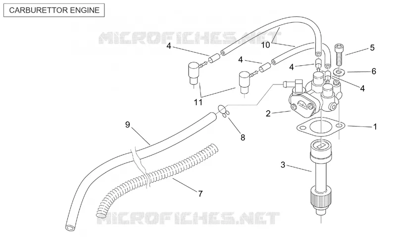 Pompe huile (Carburateur) Aprilia APRILIA-SCOOTER 50 SR 2001  SR H2O (Ditech+Carb.)