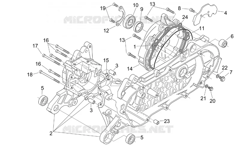 Carter (Ditech) Aprilia APRILIA-SCOOTER 50 SR 2002  SR H2O (Ditech E2)