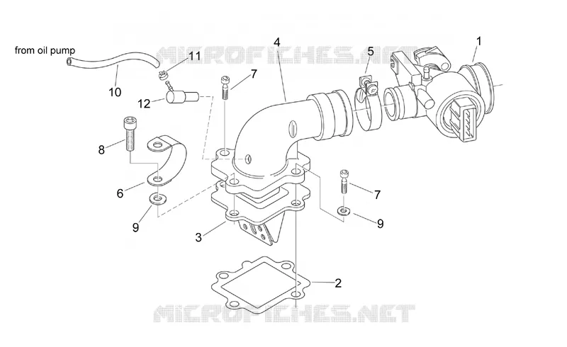 Corps à papillon Aprilia APRILIA-SCOOTER 50 SR 2005  SR H2O NEW (Di-Tech)