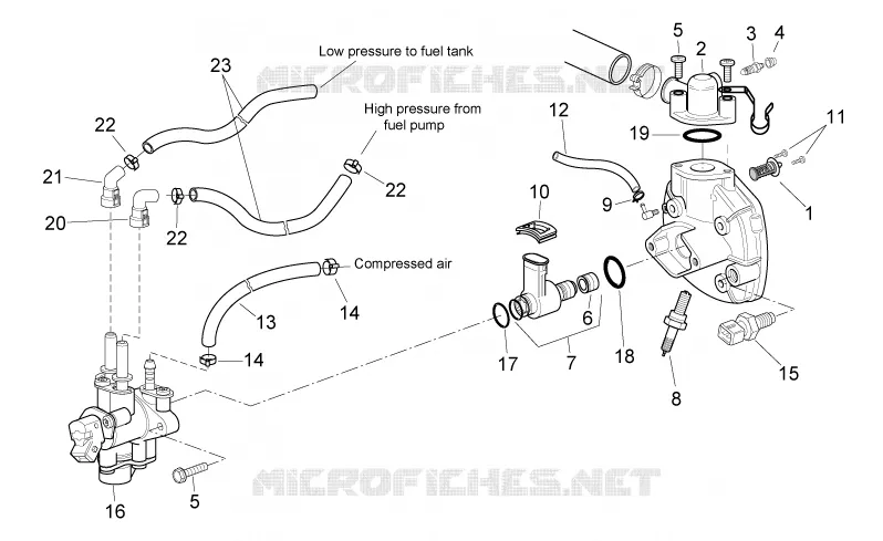 Group injection Aprilia APRILIA-SCOOTER 50 SR 2004  SR H2O NEW (IE+Carb.)