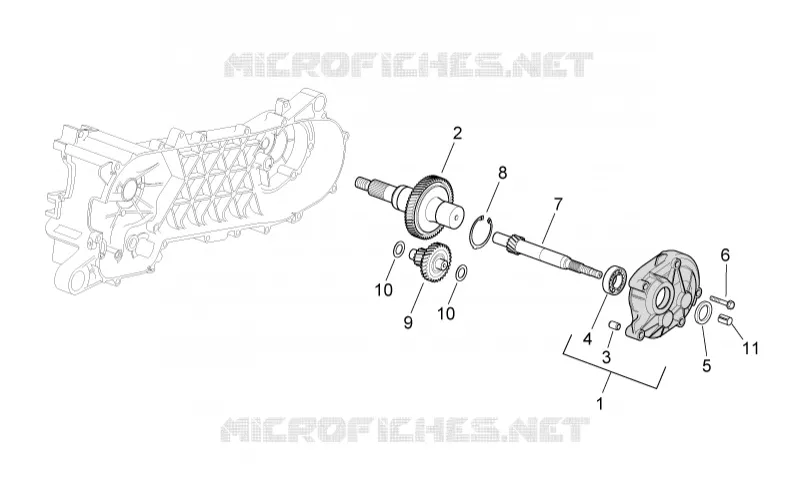 Reduction finale Aprilia APRILIA-SCOOTER 50 SR 2004  SR H2O NEW (IE+Carb.)